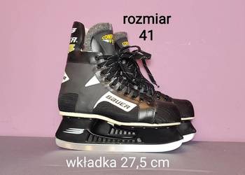 Jak nowe łyżwy BAUER hokejowe Comfort Fit - rozm. 41 - 27,5 cm [#42]
