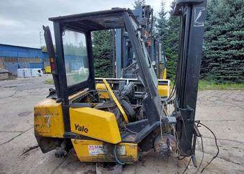 Wózek widłowy Yale GLP30TF na części, podzespoły, maszt, rama, 2002 r. 1