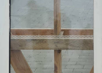 OKNA KacprzaK Witryna 68X133 FIX Używany PCV Plastikowy