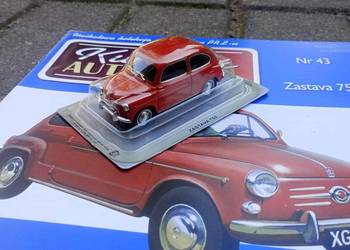 ZASTAVA 750 zastawa model kultowe auta PRL 1/43 model Deagostini nowy