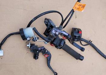 Honda CBR 1000 RR SC 59 kierownica przewody w stalowym oplocie 08-12