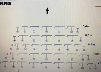 CLAAS 00 0626 710 0/CLAAS V900-V700 wałek sterujący