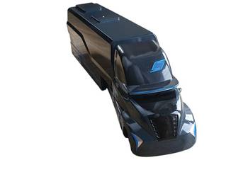 Model transporter ciężarówka Tir ackson Storm Sztorm Hauler Zygzak Mcqueen