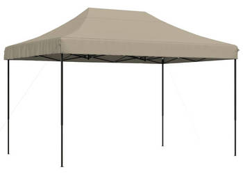 Składany namiot imprezowy typu pop-up taupe 410x279x315 cm WM-4005010
