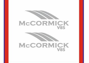 Naklejki McCormick V 85, mocne i odporne Nalepki ciągnik