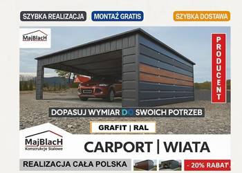 Zadaszenie - CARPORT |Wiata Samochodowa |ALTANA na pojazdy – Maj-Blach