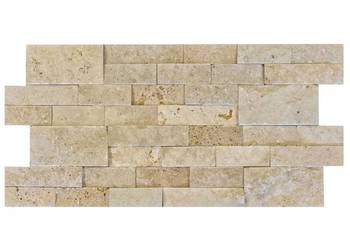Panel kamienny trawertyn Stackstone Classic łupany 61x15,2x1-1,5 cm