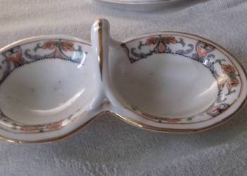 sól u pieprz-porcelana stary Ćmielów lata30