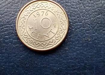 Stare monety 10 cent 1976 Surinam