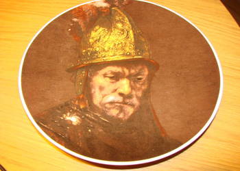 Bareuther seria Rembrandt porcelanowy talerz