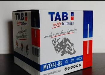 Akumulator motocyklowy TAB YTX4L-BS (MYTX4L-BS) 12V 3Ah 40A