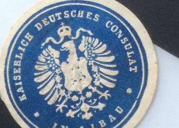 ( 975. ) Zalepka Niemiecka ( 975. ) Zalepka Niemiecka