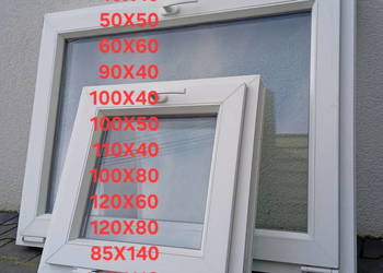 Okno 100x40 PCV ATRAKCYJNE CENY!!!DUŻY WYBÓR!!!