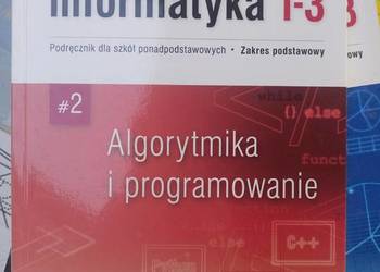 Informatyka programowanie książki wysyłka gratis Trójmiasto podręczniki