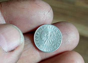 Sprzedam monete 1 grosz 1949 bzm