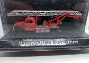 Model STRAŻ - Magirus DL18 Opel Blitz (1:72) - DeAgostini