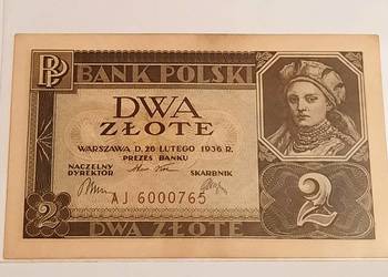 Banknot (I) 2 złote 1936 rok