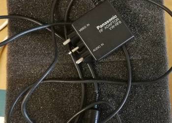 Panasonic adapter audio video RF kamery vhs przejsciowka