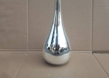 Klosz szklany do lampy MURANO GLASS przezroczysty / CHROM