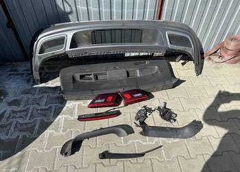 Zderzak czujnik parkowania lampy i zamek klapy VW Tiguan Allspace