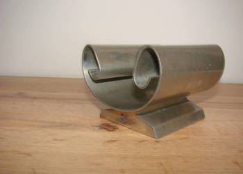 Sheffield Pewter stary cynowy stojak na serwetki