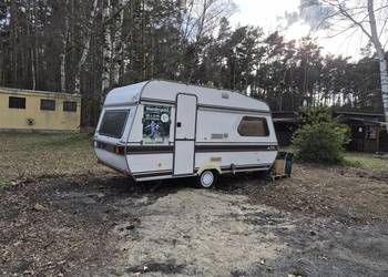 Przyczepa kempingowa HOBBY Kompletna 4 osobowa Mobilna