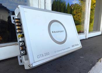 Wzmacniacz samochodowy 2 kanałowy Blaupunkt GTA 260, Wysyłka darmowa!