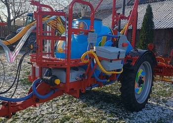 Opryskiwacz Biardzki ciągany przyczepiany 1200L 15m Rozwadniacz Boczny LED