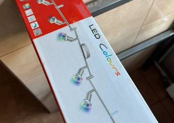 Nowa lampa łazienkowa LED IP44 Chrom 420lm