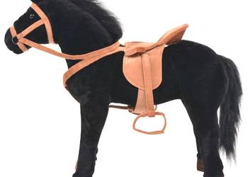 vidaXL Pluszowy konik dziecięcy, stojący(SKU:91310)
