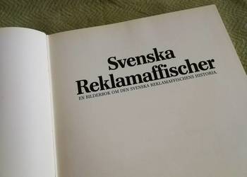 Album Szwedzki Plakat Reklamowy SVENSKA REKLAMAFFISCHER
