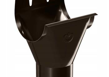 Krop lej spustowy 130/90 mm brąz metal