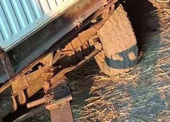 Przyczepa samoróbka rozrzutnik 2 osiowy lub same osie