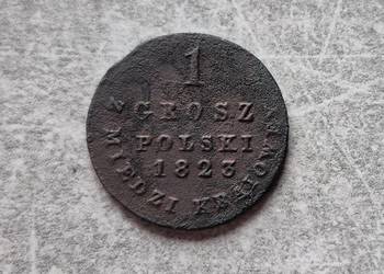 139) ZABÓR ROSYJSKI - 1 Grosz - 1823 r.