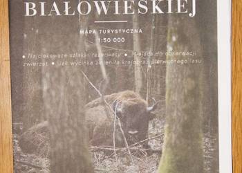 Mapa Puszczy Białowieskiej
