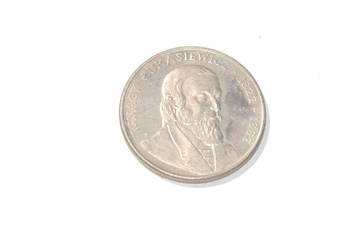 Stara moneta Ignacy Łukasiewicz Polska 50 złotych 1983 unikat kolekcjonersk