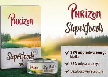 Korzystny pakiet Purizon Superfoods, 24 x 70 g pakiet mieszany