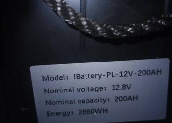 Bateria Lifepo4 POWLAND 200ah12v