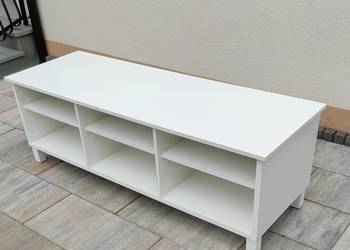 Szafka RTV KOMODA szafa półka na buty regał zabawki książki Biała 50x50x140