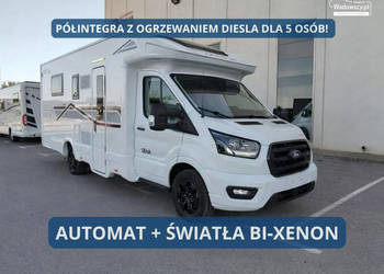 samochody kempingowe Giottiline Siena 390F - Zimowy dla 5 osób, Automat! O…