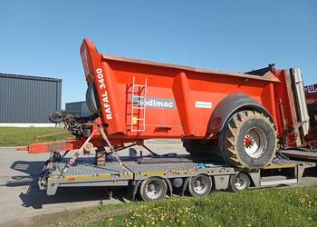 Rozrzutnik obornika wannowy wałki pionowe sprowadzone stan Bdb jeantil