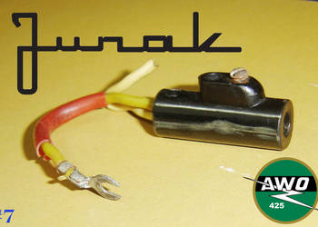 JUNAK AWO styczka NN ORYGINAŁ iskrownik ZS 3 niskie napięcie ŁADNA kompletn