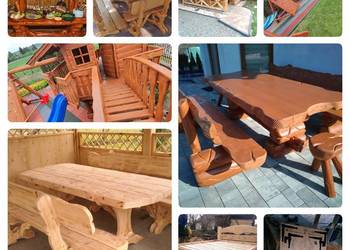 Meble ogrodowe ,altany place zabaw hustawki  producent