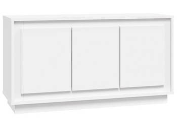 Szafka biała 102x35x55 cm materiał drewnopochodny WM-831885