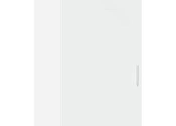 Szafka biała 50x425x93 cm materiał drewnopochodny WM-846292