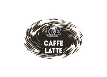 NAKLEJKA na zbiornik – 10.5x7cm – Caffe Latte – ICE KALINKA