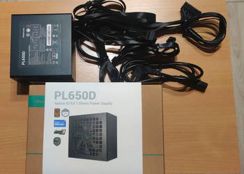 Zasilacz do komputera Deepcool PL650D 650W jak NOWY, Cichy! Gwarancja!