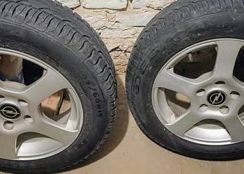 felgi aluminiowe 15" opel astra G  4szt. z  nowymi oponami do opla