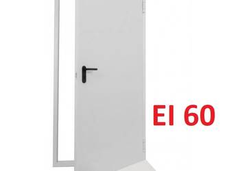 DRZWI Stalowe Techniczne Przeciwpożarowe p.poż EI60 120 cm