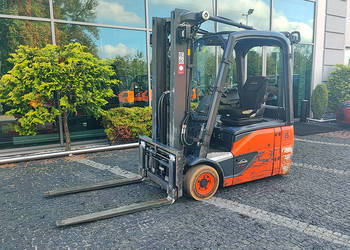Wózek widłowy elektryczny Linde E16-02 1,6 t triplex 4,62 | pozycjoner|2019